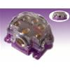 distributore car masteraudio mab302 distributore di corrente, platino, cover isolante, accetta un cavo in entrata e cinque in uscita